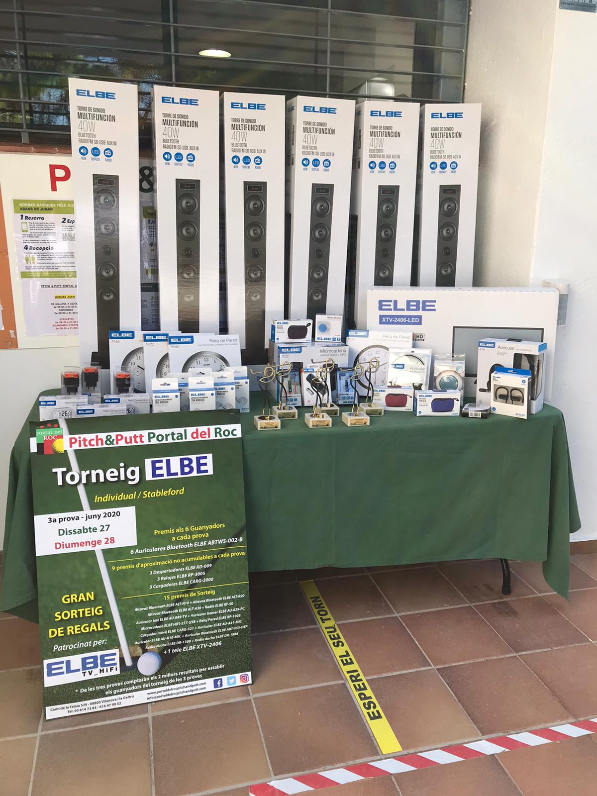 Elbe patrocinador del Torneo de Portal del Roc